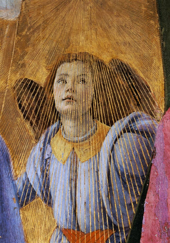 Angel, from the 'Coronation of the Virgin' von Sandro Botticelli