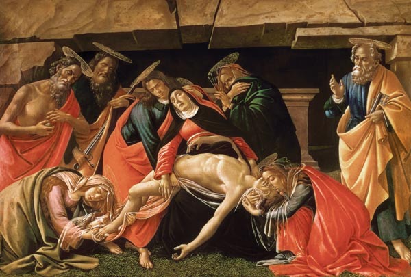Beweinung Christi von Sandro Botticelli