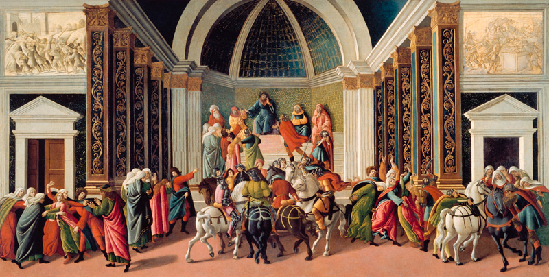 Die Geschichte von Virginia von Sandro Botticelli