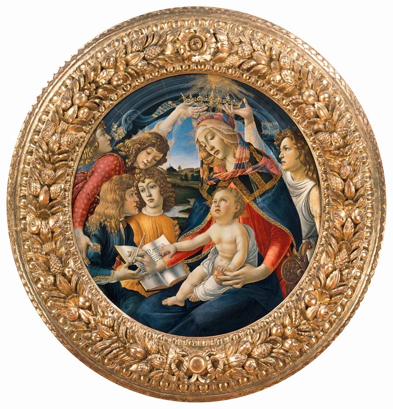 Mary with Child von Sandro Botticelli