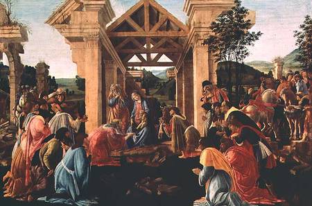 The Adoration of the Magi von Sandro Botticelli