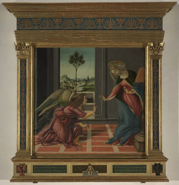 Botticelli, Annunciation von Sandro Botticelli