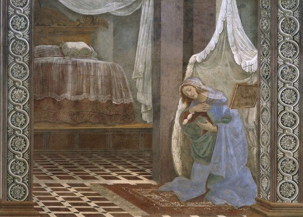 Botticelli, Annunciation to Mary von Sandro Botticelli