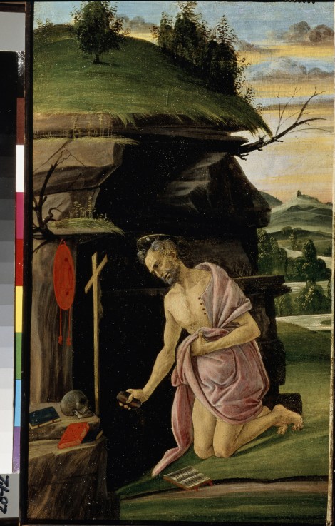 Der Heilige Hieronymus von Sandro Botticelli