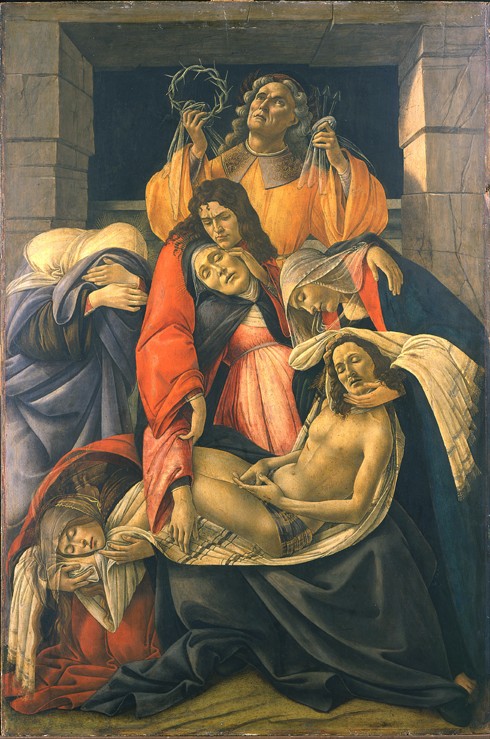 Die Beweinung Christi von Sandro Botticelli