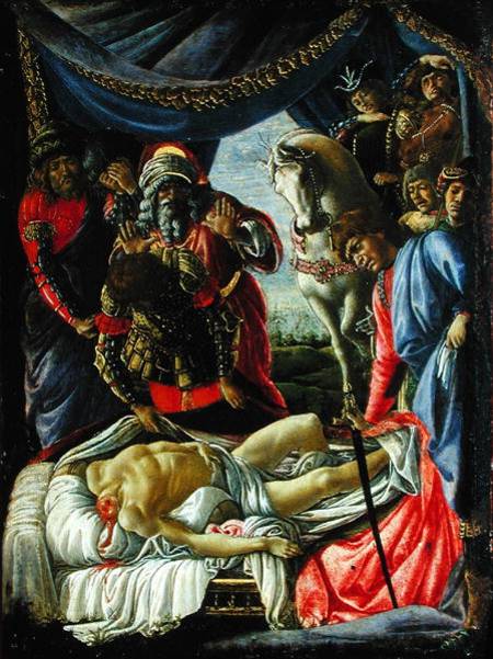 The Discovery of the Body of Holofernes von Sandro Botticelli