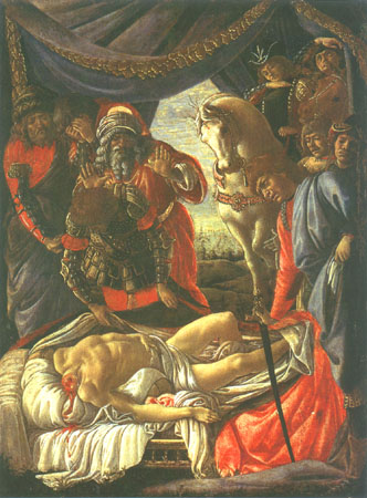 Entdeckung des toten Holofernes von Sandro Botticelli