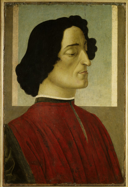 Giuliano de  Medici / Ptg.by Botticelli von Sandro Botticelli