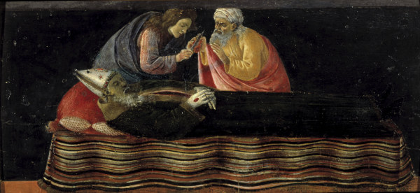 Heart of Bishop Ignatius / Botticelli von Sandro Botticelli