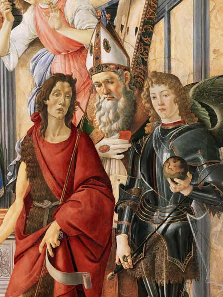 S.Botticelli, Johannes, Ignatius, Mich. von Sandro Botticelli