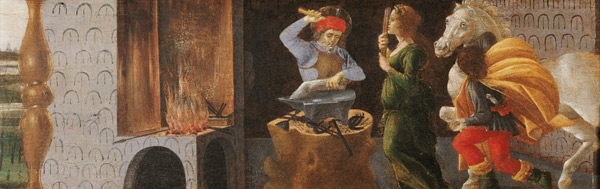 Wunder des heiligen Eligius von Sandro Botticelli