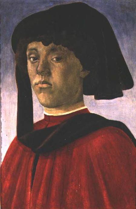 Portrait of a Young Man von Sandro Botticelli
