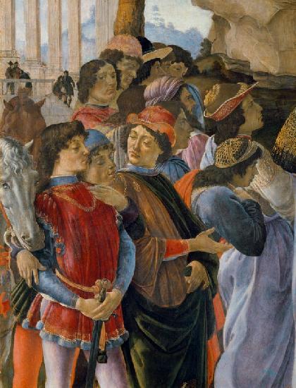 Adoration of Kings, Detail