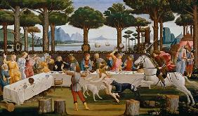 Das Gastmahl des Nastagio degli Onesti 1487