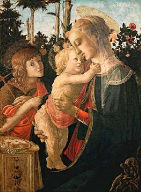 Madonna mit Kind und dem Johannesknaben um 1468