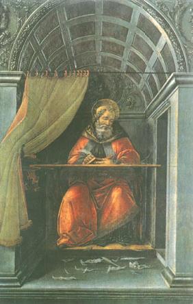 Letzte Kommunion des heiligen Hieronymus 1495