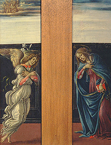 Die Verkündigung Mariae von Sandro Botticelli