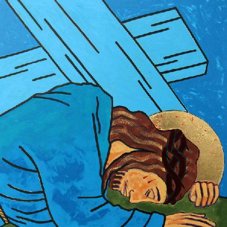 Jesus falls 2017