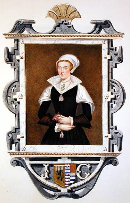 Portrait of Lady Jane Grey (1537-54) 'Nine-Days Queen' from 'Memoirs of the Court of Queen Elizabeth von Sarah Countess of Essex