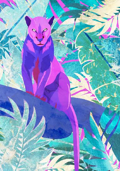 Pink Panther im Neon-Dschungel