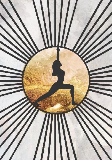 Schwarzgold-Yoga-Sonne 3