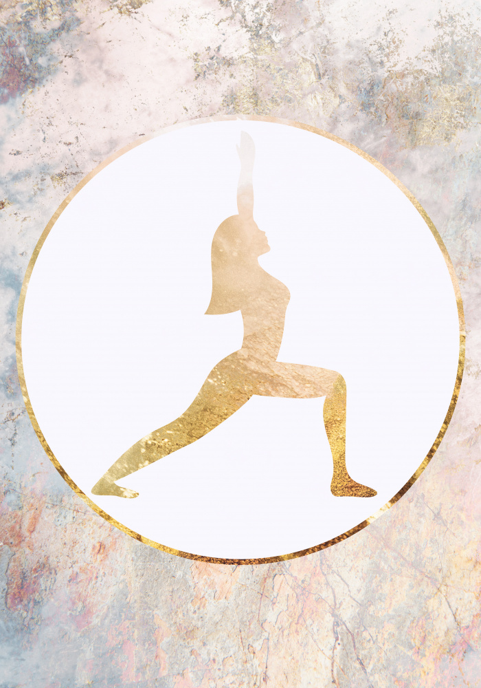 Yoga-Goldmarmor 3 von Sarah Manovski