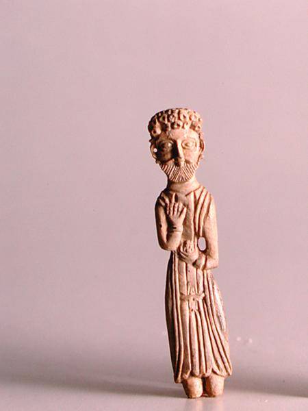 Male figure with long robe, from Susa, Iran von Sasanian School