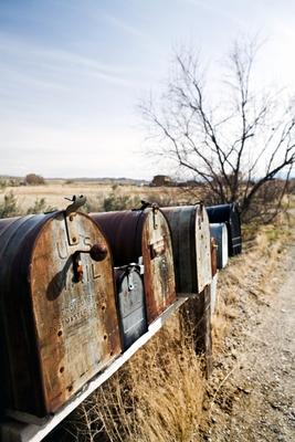 mailboxes in midwest usa von Sascha Burkard