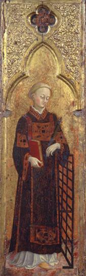 Der Hl. Laurentius  1437/1444