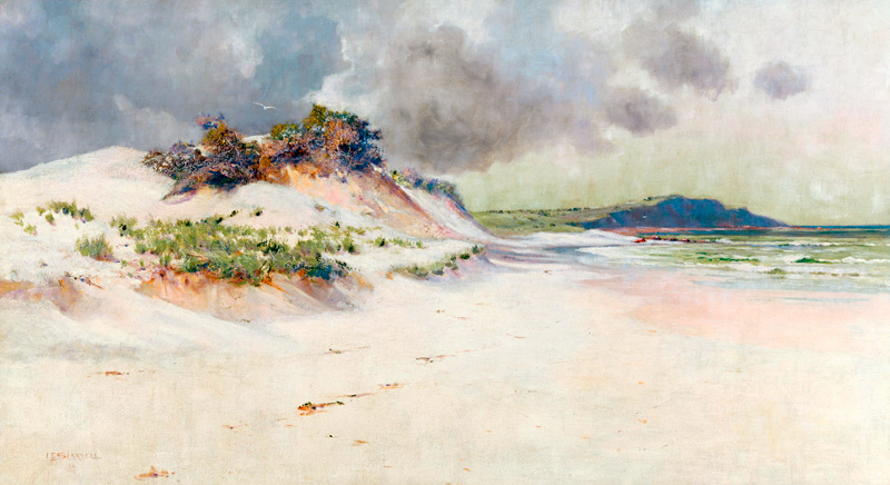 The lonely margin of the sea von Jessie E. Scarvell
