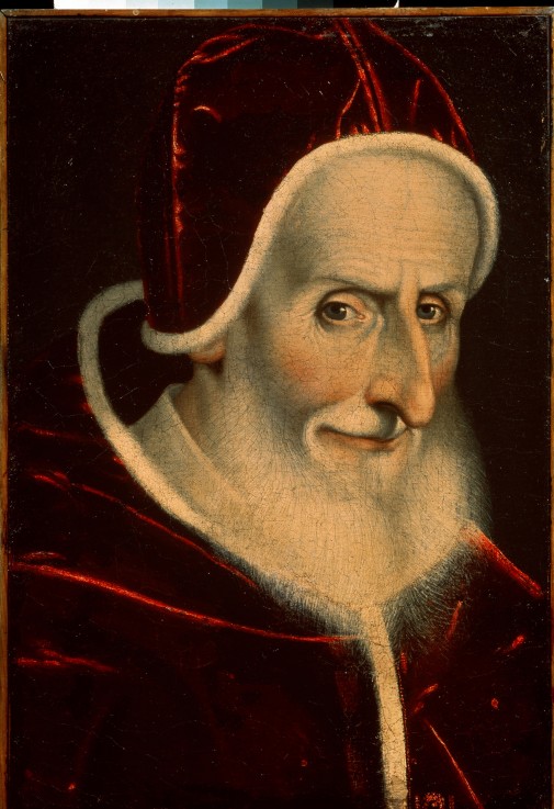 Porträt des Papstes Pius V. von Scipione Pulzone