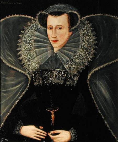 Portrait of Mary Queen of Scots (1542-87) von Scottish school