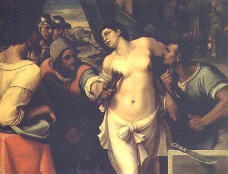 The Martyrdom of St. Agatha von Sebastiano del Piombo
