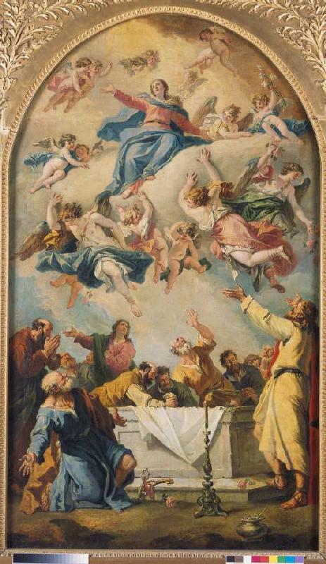Himmelfahrt Mariae. von Sebastiano Ricci