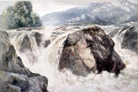 A Waterfall von Sheldon Burrows Adams