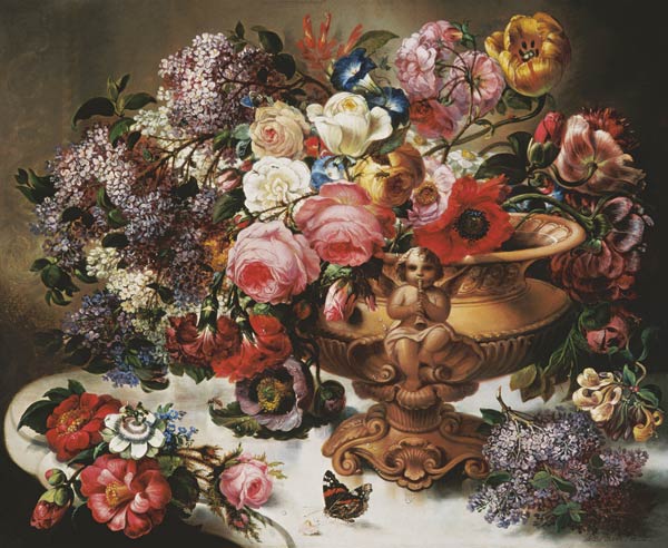 Blumenstilleben von Siegfried Detlef Bendixen