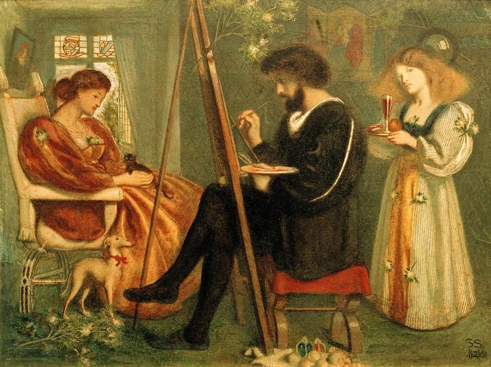 The Painter’s Pleasaunce von Simeon Solomon