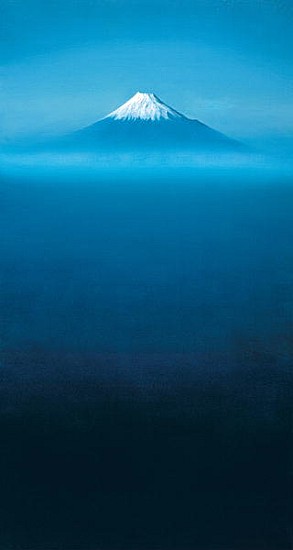 Mount Fuji (oil on canvas)  von Simon  Cook