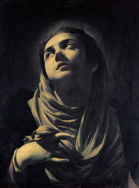 S.Vouet /Mary of the Ascension/ Ptg./C17 von Simon Vouet