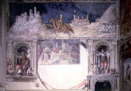 Guidoriccio da Fogliano (fresco) von Simone Martini