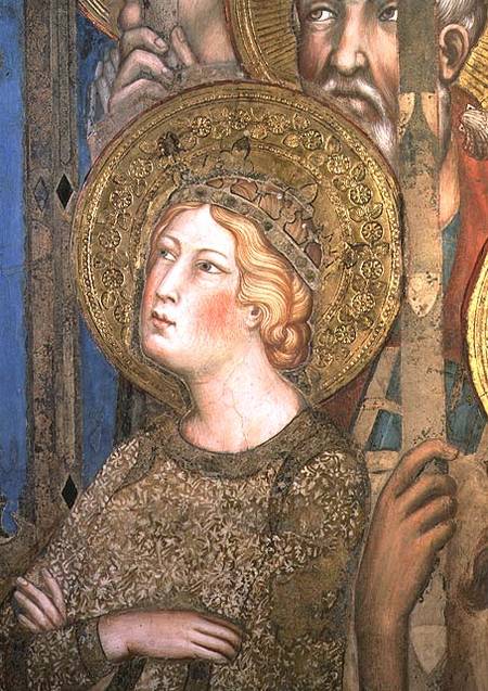 Maesta: St. Catherine of Alexandria von Simone Martini
