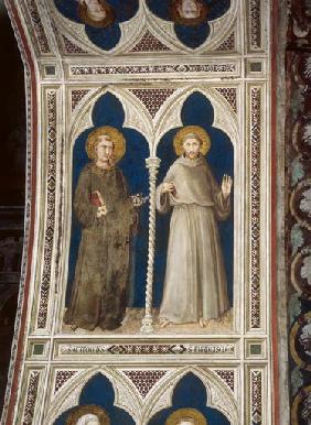 Die Heiligen Antonius und Franziskus 1320