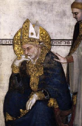 Simone Martini, Vision des Ambrosius 1320