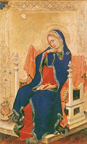Virgin of the Annunciation von Simone Martini