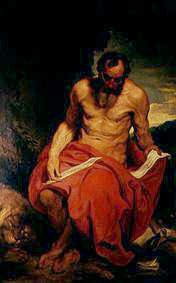 Der heilige Hieronymus. von Sir Anthonis van Dyck