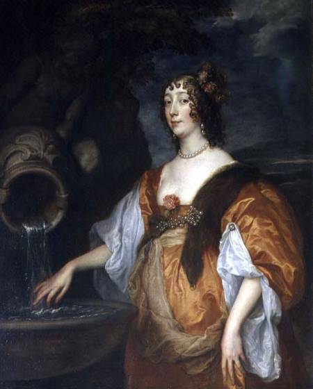 Portrait of Lucy Percy von Sir Anthonis van Dyck