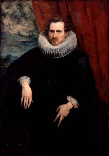 Portrait of a Man von Sir Anthonis van Dyck