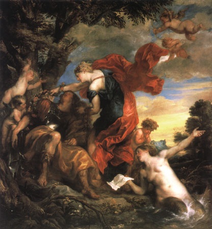 Rinaldo und Armida von Sir Anthonis van Dyck