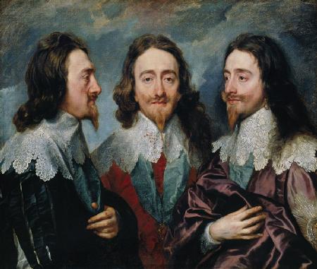 Porträt Karl des I., König von England (1600-1649) 1636