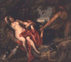 Diana and Endymion discovered by a Satyr 1626